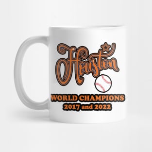 HOUSTON BASEBALL WORLD CHAMPS 2017-2022 Mug